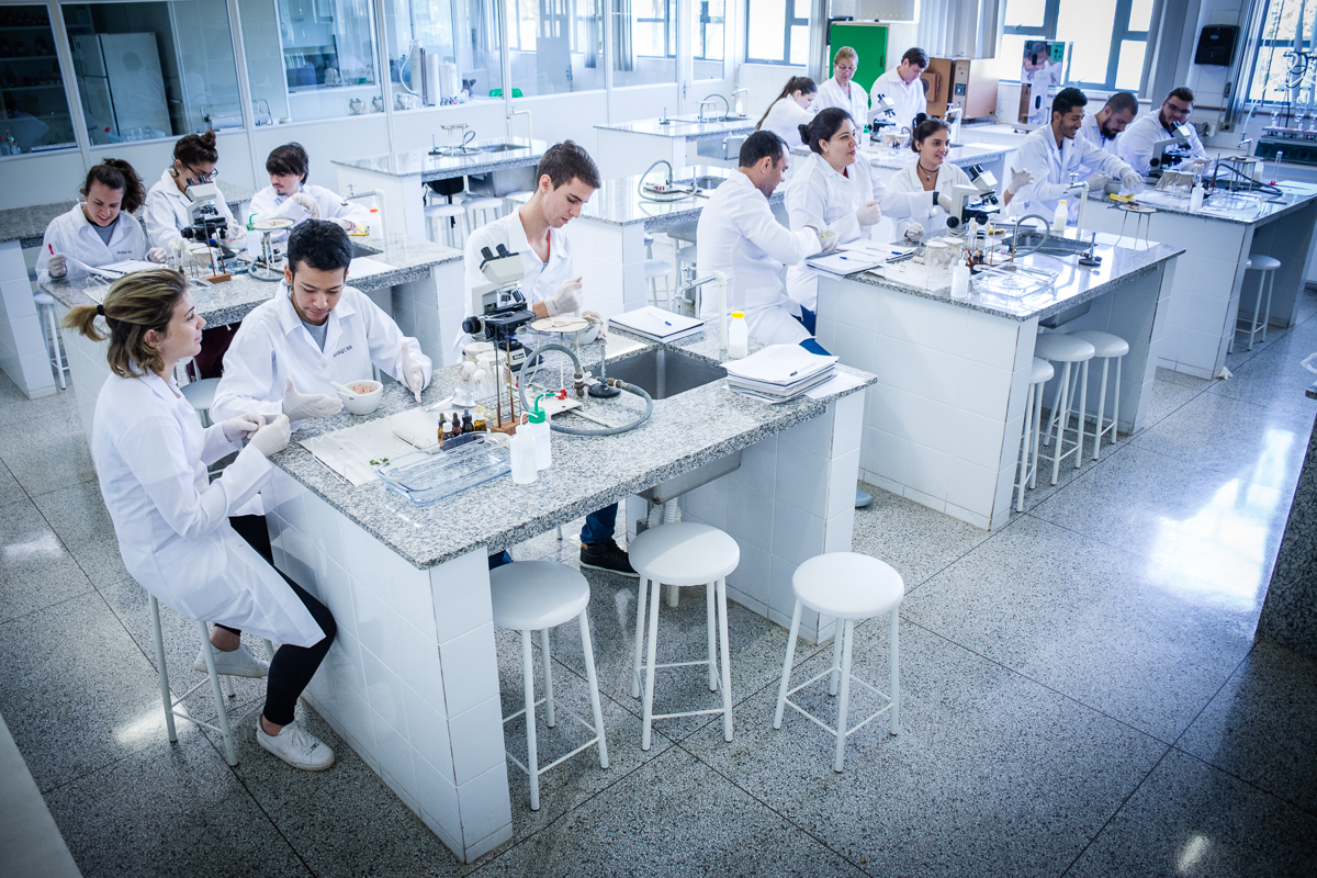 Laboratório de análise de alimentos